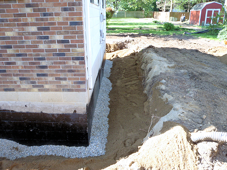 Exterior Foundation Waterproofing